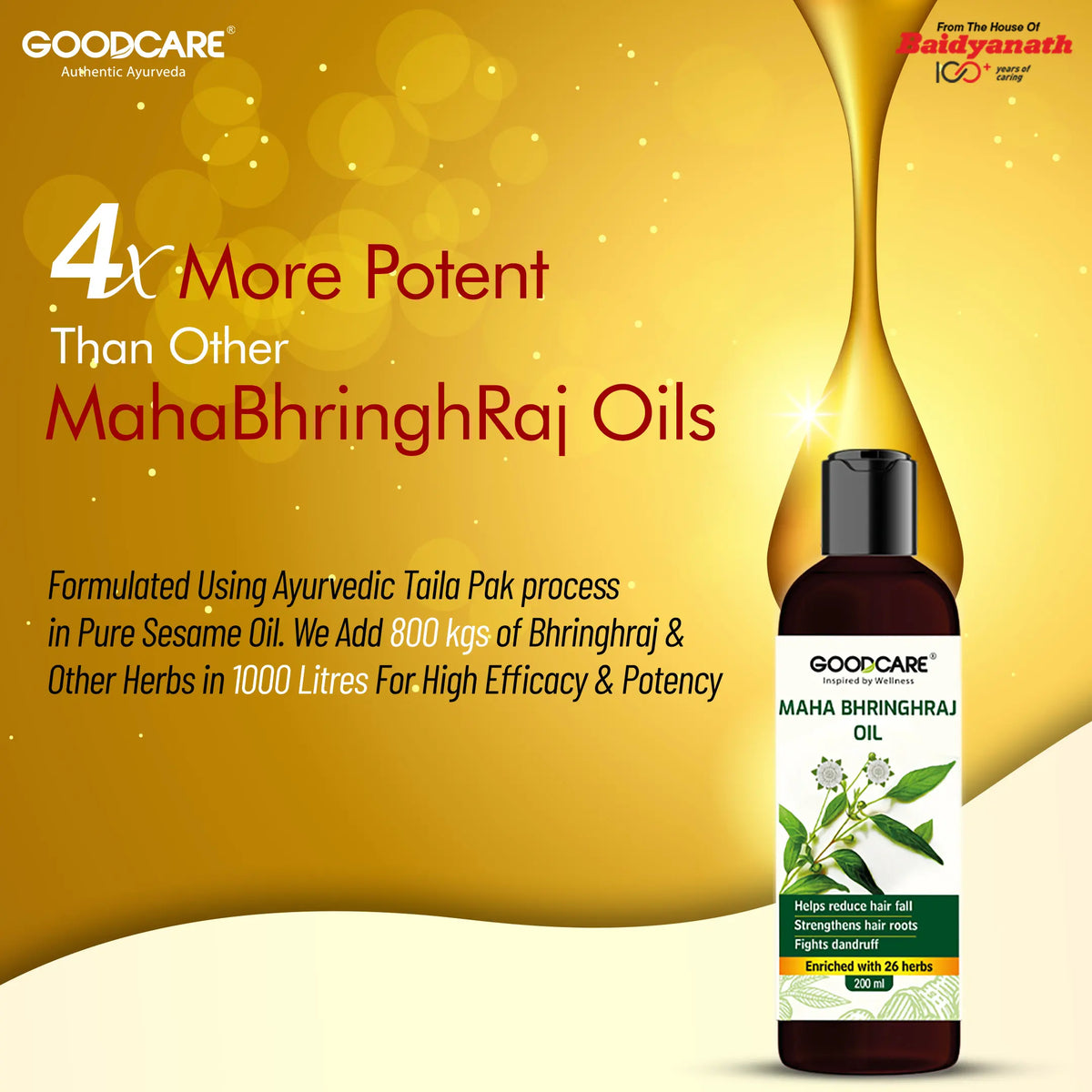 Goodcare Maha Bhringraj Oil- 200ml