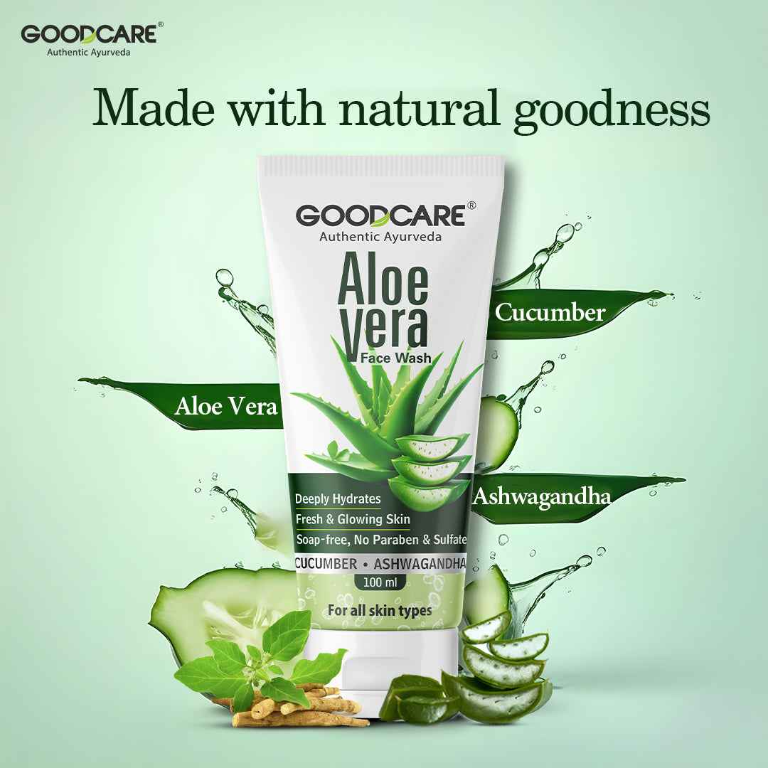 Goodcare Aloe Vera Facewash - 100 ml