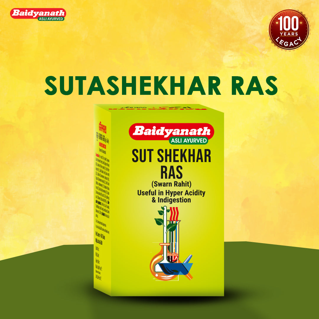 Baidyanath Sutshekhar Ras with Gold