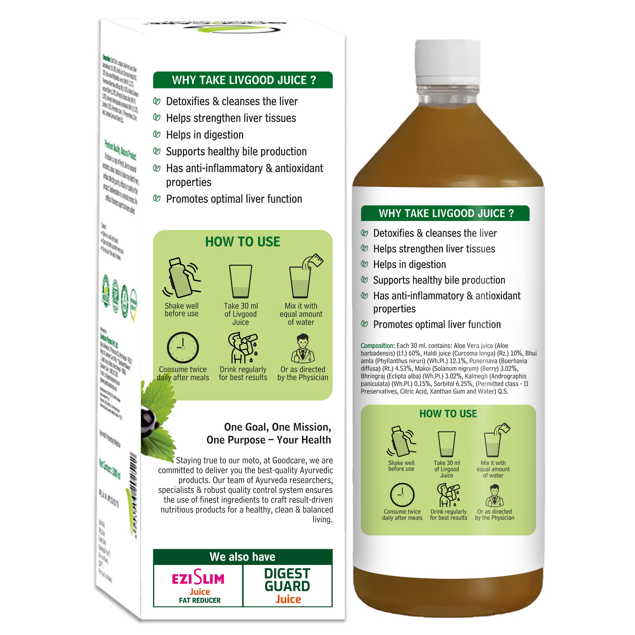 Goodcare Livgood Liver Care Juice - 1 L
