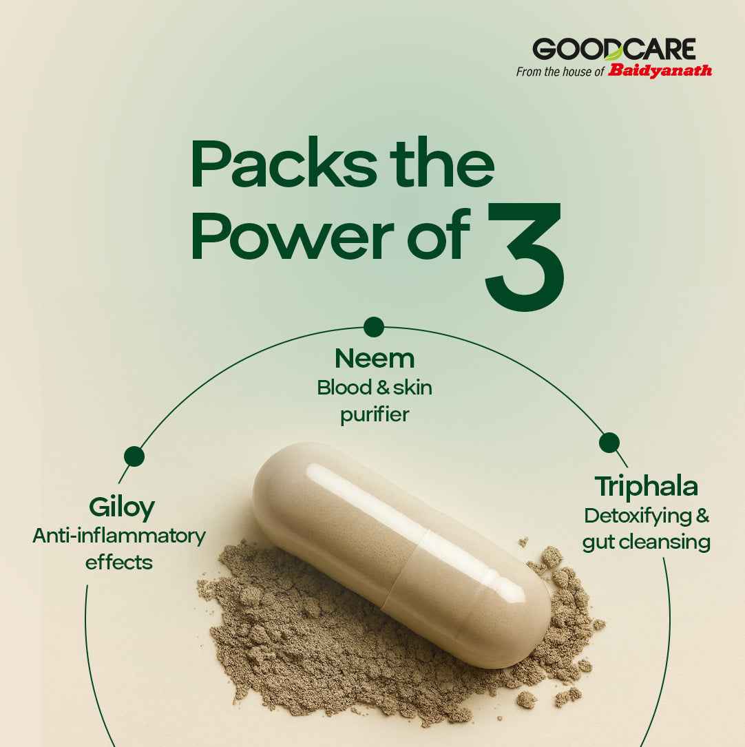 Goodcare Neem Guard 60 Capsules
