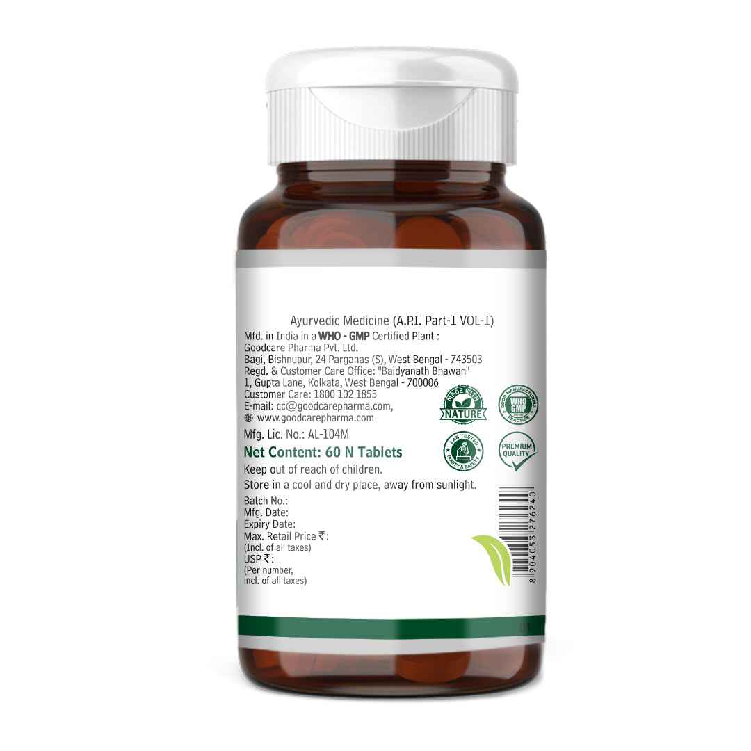 Goodcare Ashwagandha - 60 Tablets For Natural Stress Relief