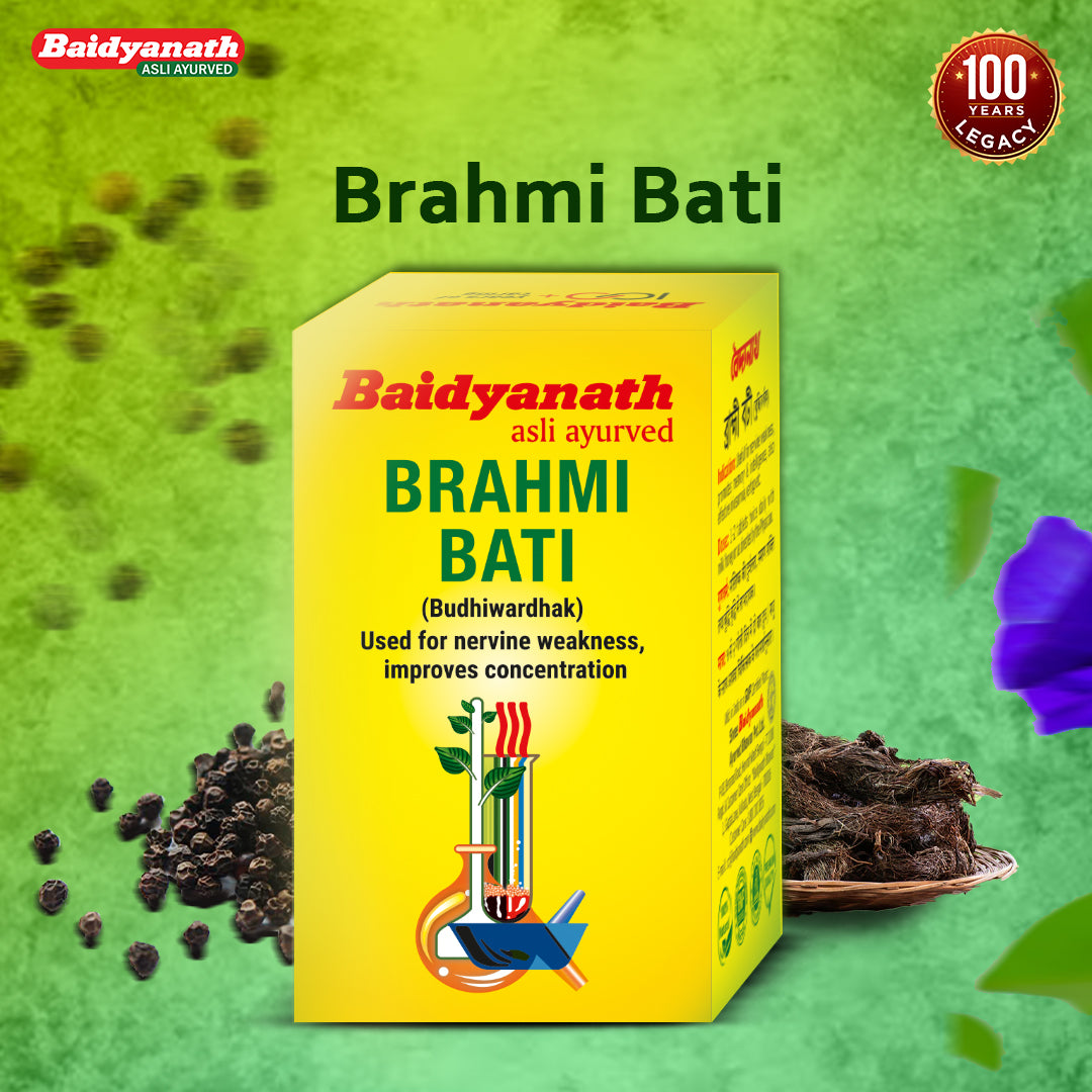 Baidyanath Brahmi Bati (Buddhivardhak) - 30 Tab