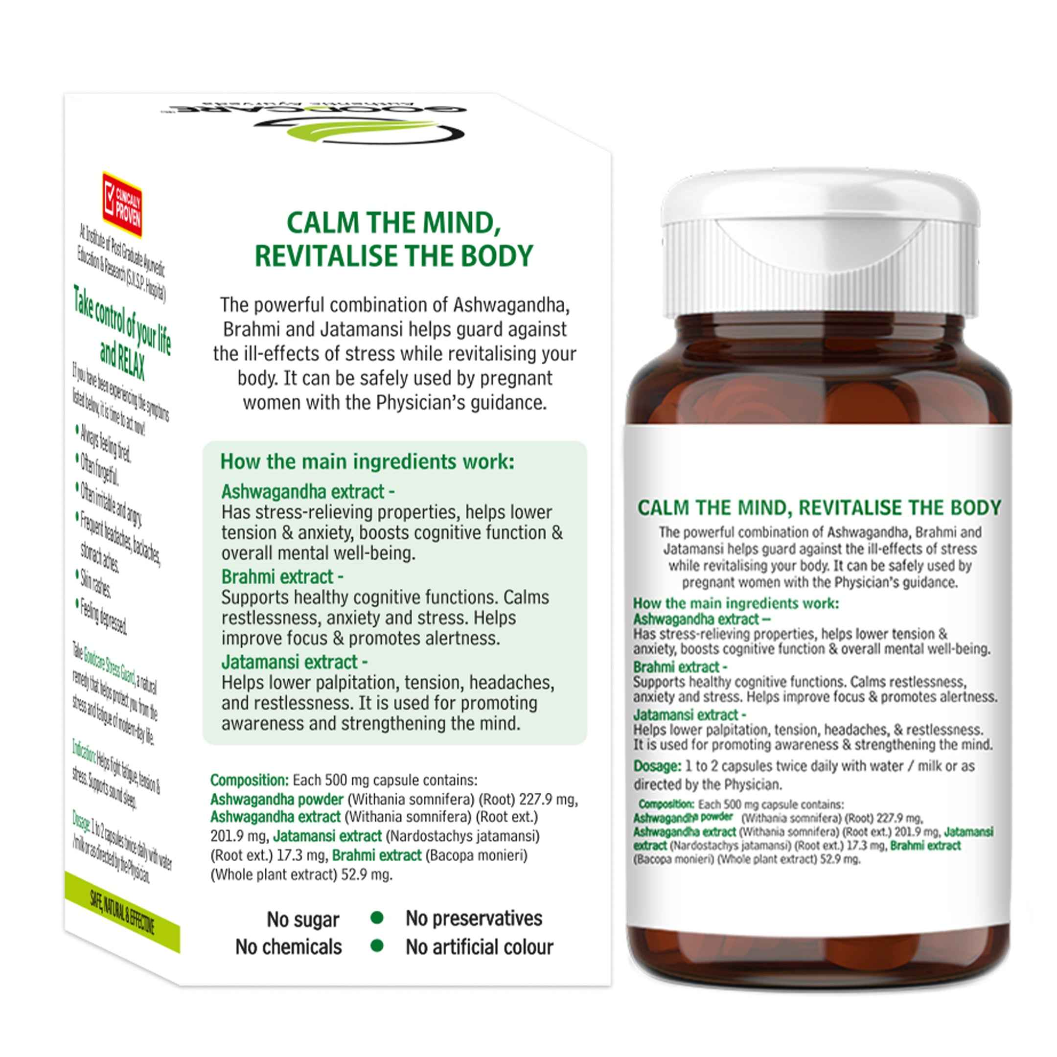 Goodcare Stress Guard- 60 Capsules