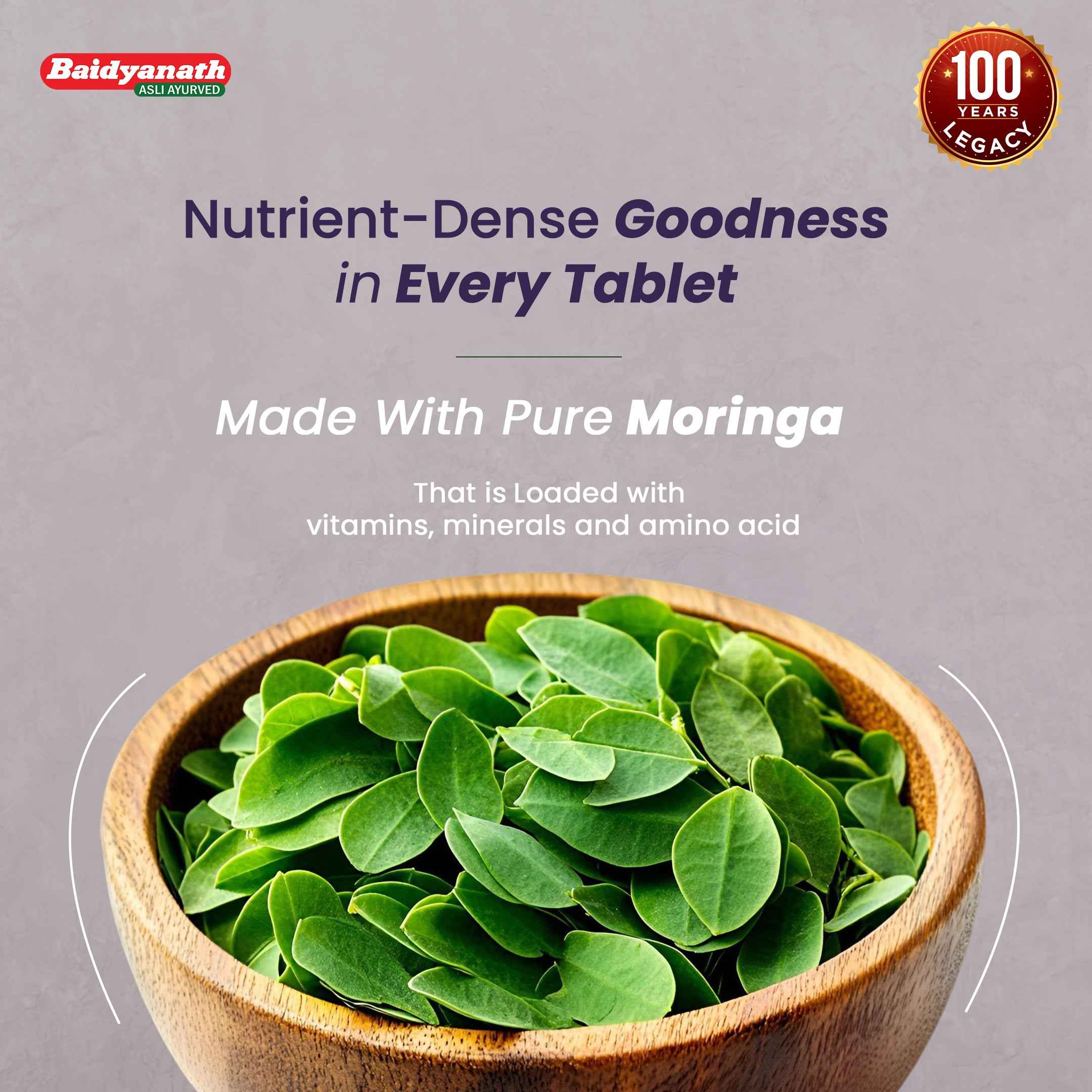 Baidyanath Moringa 60 Tablets For Joint Health, and Enhance Metabolism