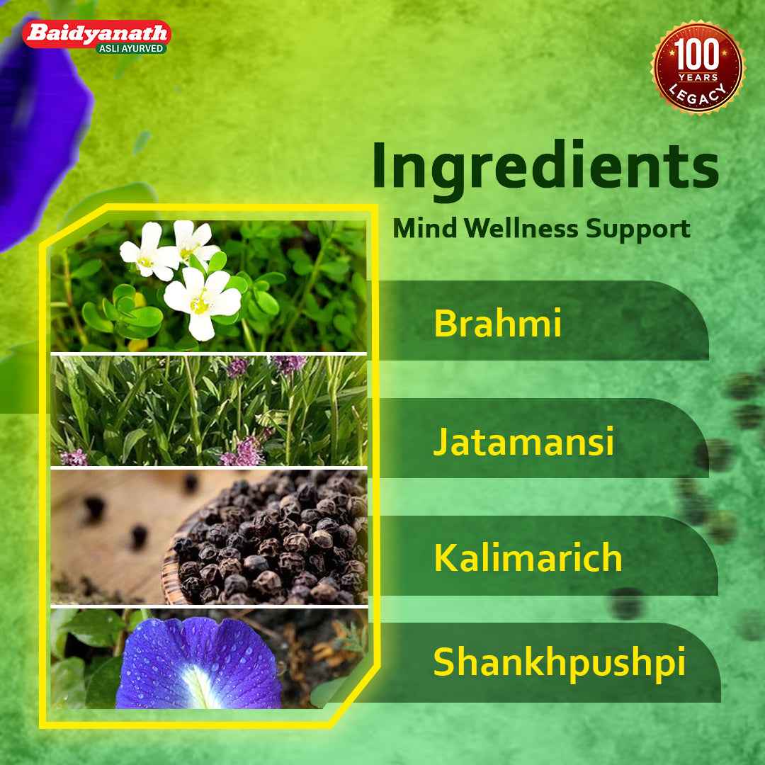 Baidyanath Brahmi Bati (Buddhivardhak) - 30 Tab