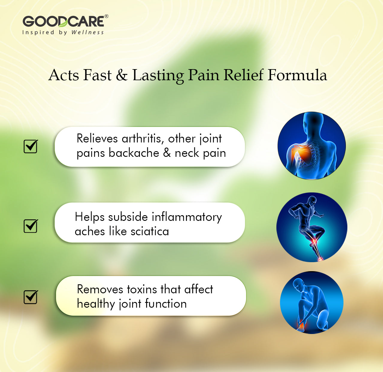 Goodcare Arth Oil An Ayurvedic Pain Relief Oil - 100ml
