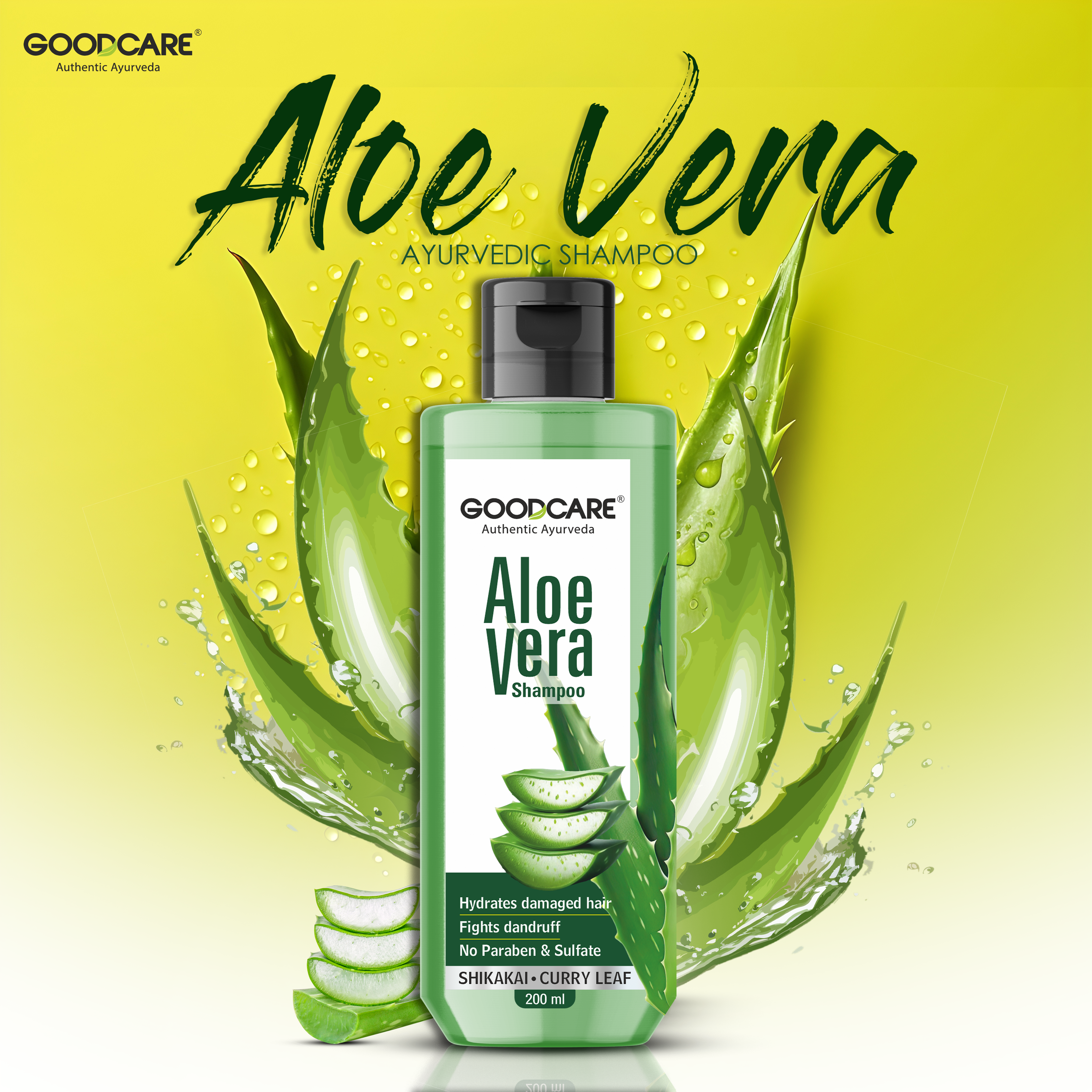 Goodcare Aloe Vera Shampoo - 200 ML