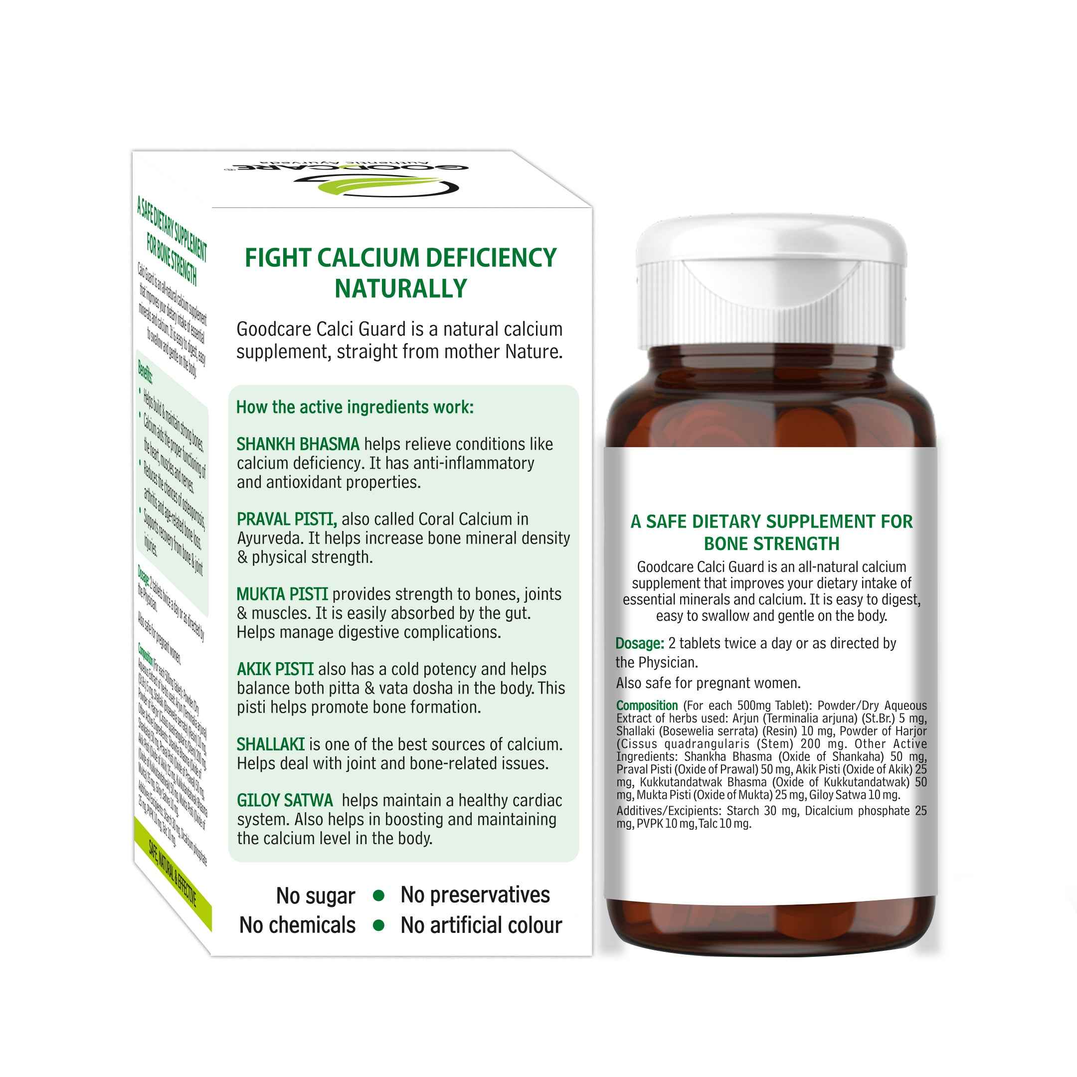 Goodcare Calci Guard 60 Tablets For Bone Health