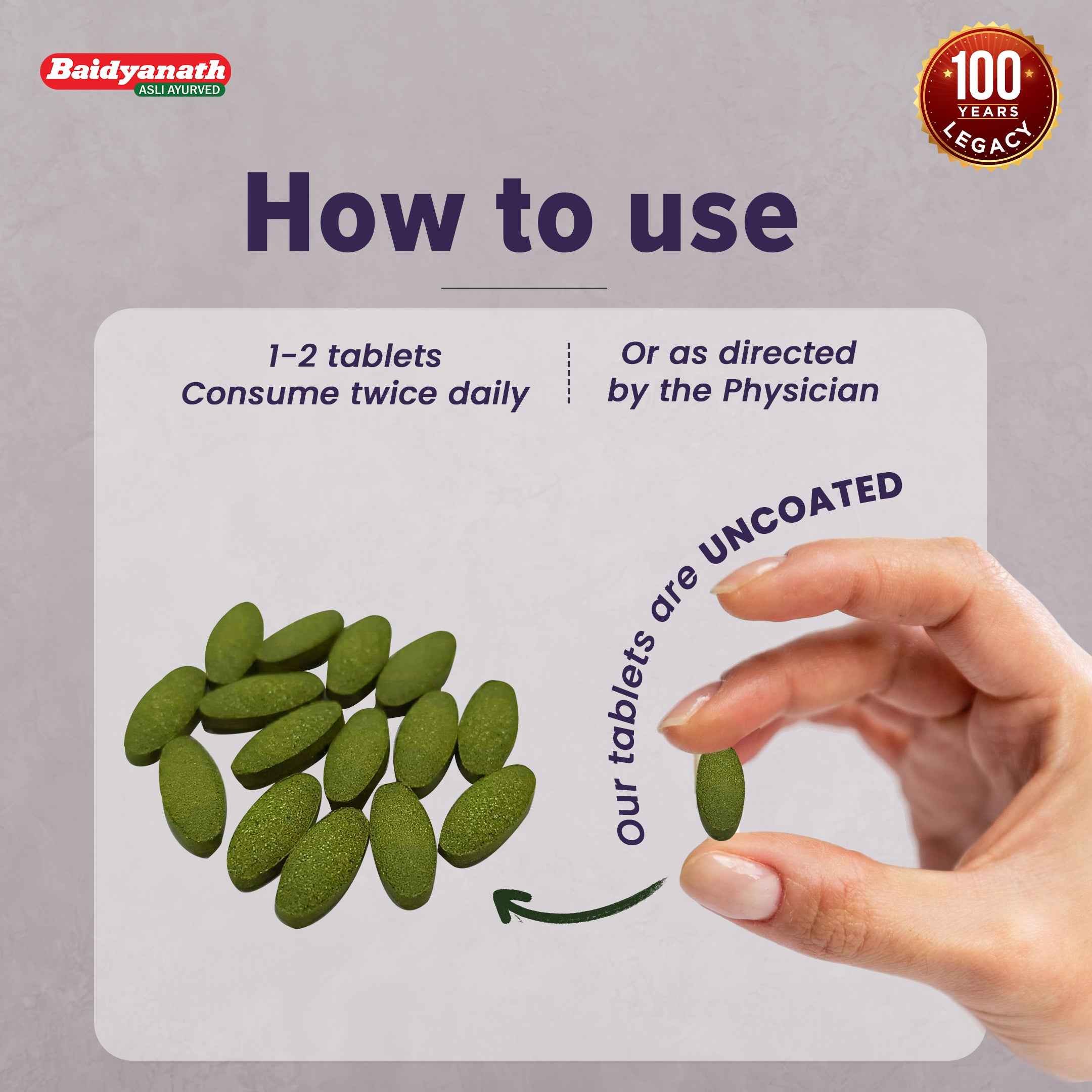 Baidyanath Moringa 60 Tablets For Joint Health, and Enhance Metabolism