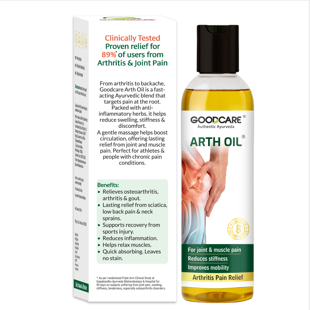 Goodcare Arth Oil An Ayurvedic Pain Relief Oil - 100ml