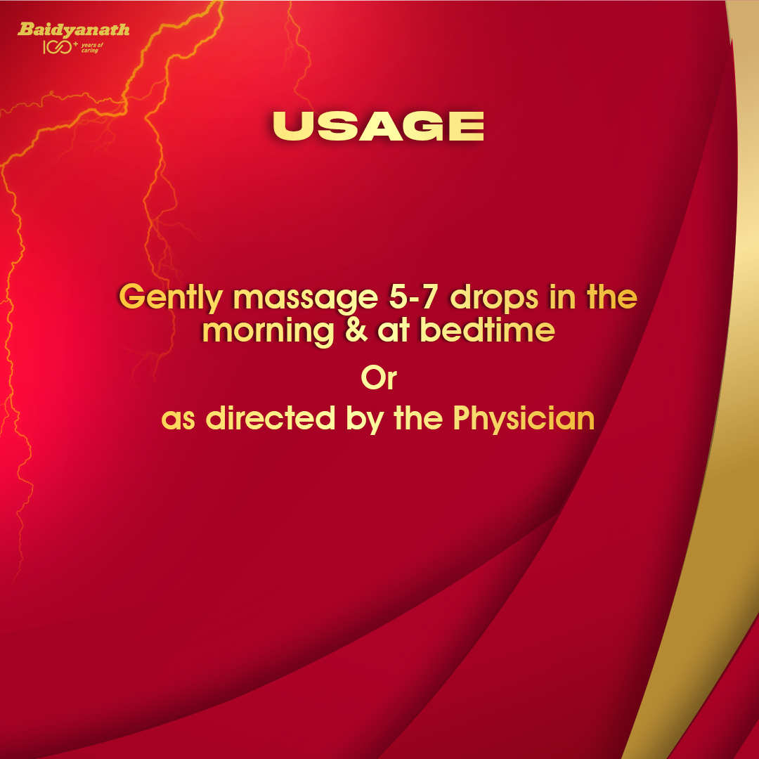 Baidyanath Vita EX Massage Oil - 15ml