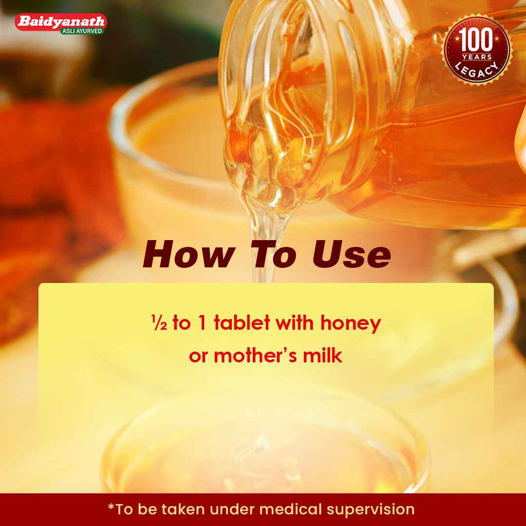 Baidyanath Kumarkalyan Ras (S.M. Yu) - 5 Tablets