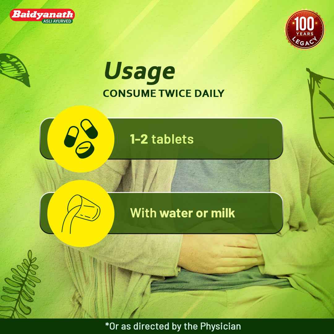Baidyanath Chandraprabha Bati Tablet – Ayurvedic Support for Urinary Health & Healthy Urine Flow (51 Herb Formula) - 100 Tablets - Baidyanath