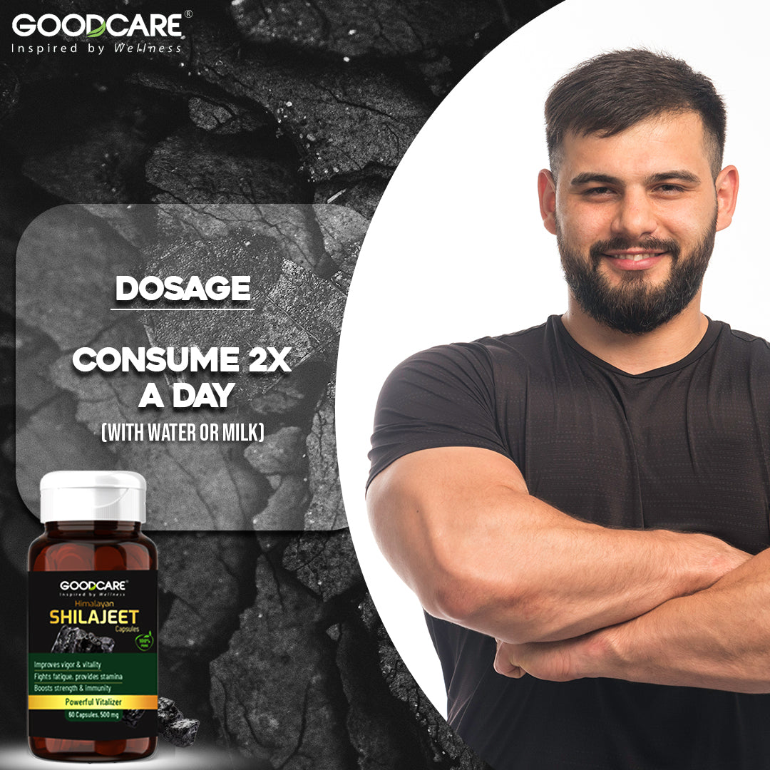 GoodCare Himalayan Shilajeet Capsules - 60 Capsules