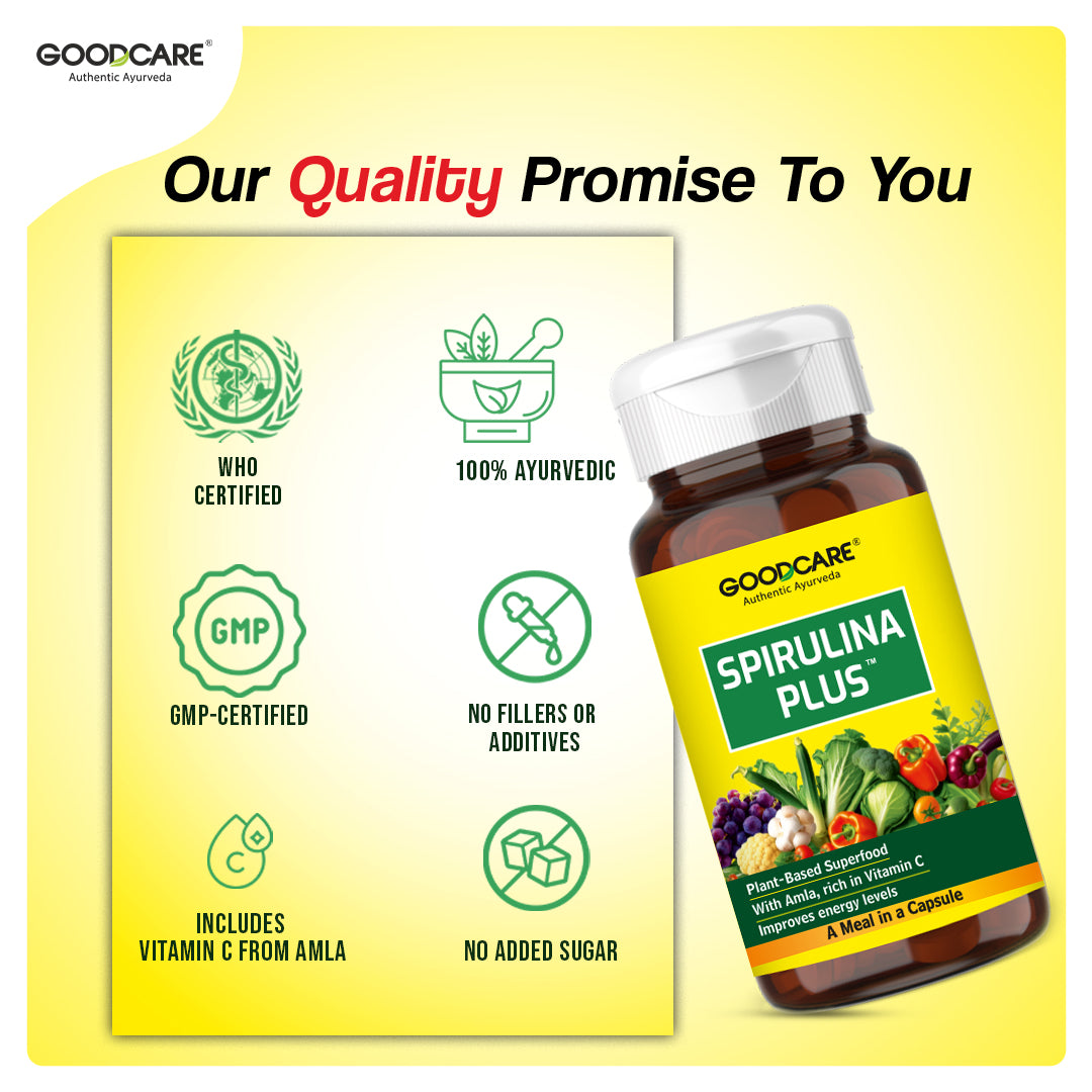 Goodcare Spirulina Plus - 60 Capsules