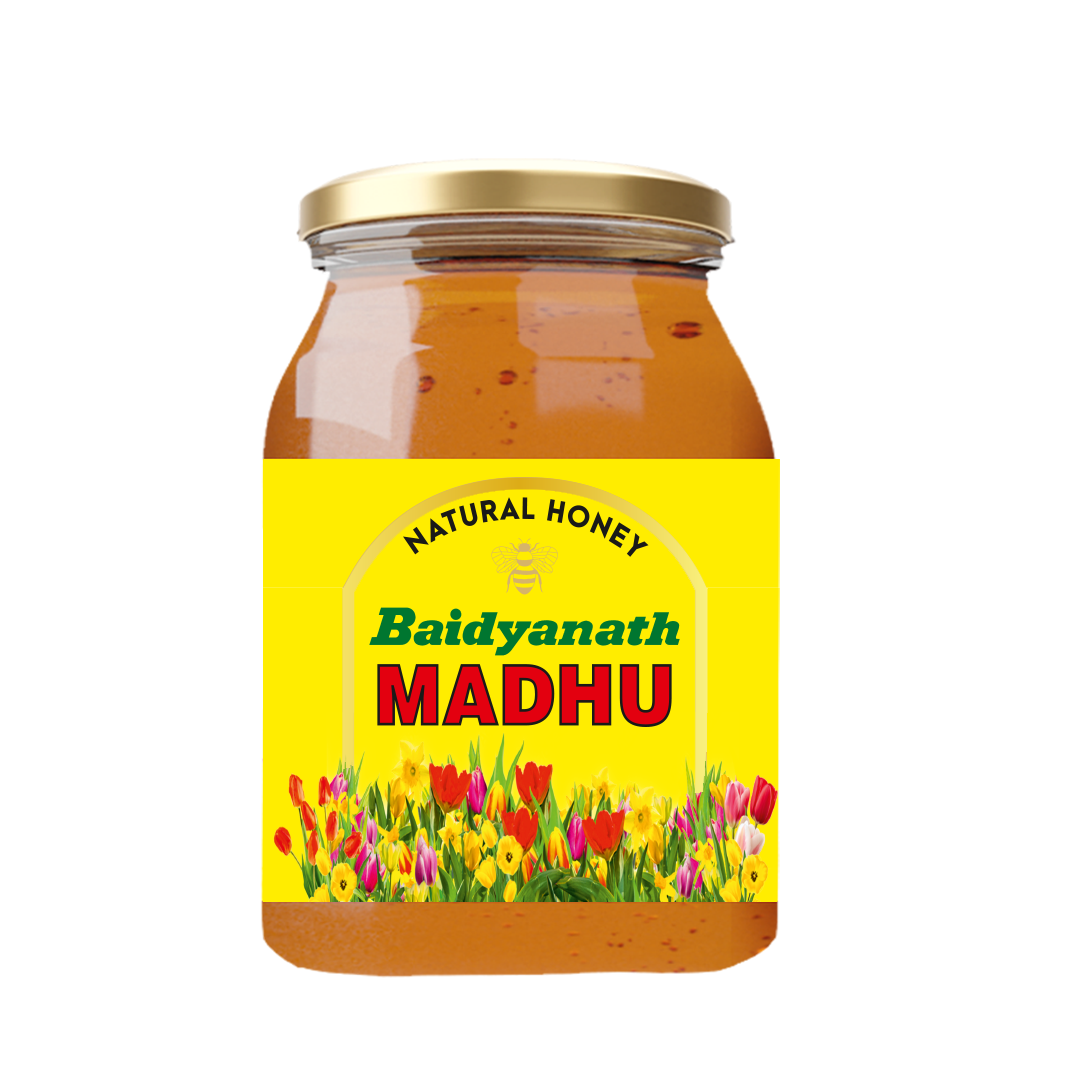 Baidyanath Madhu – Raw, Natural Honey with No Added Sugar - 500ml