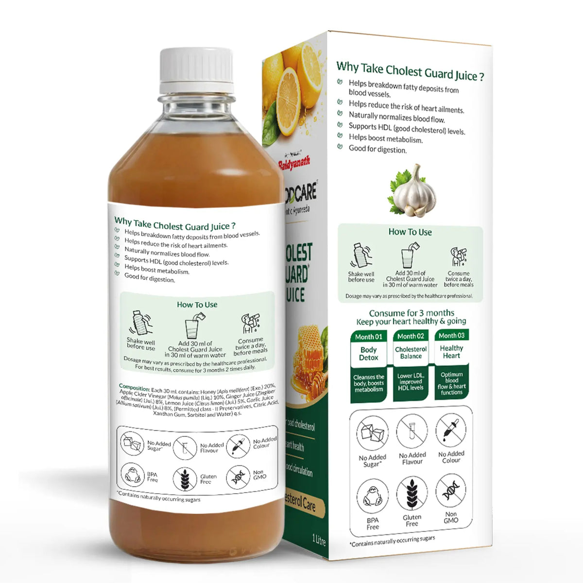 Goodcare Cholest Guard Juice-1 Ltr