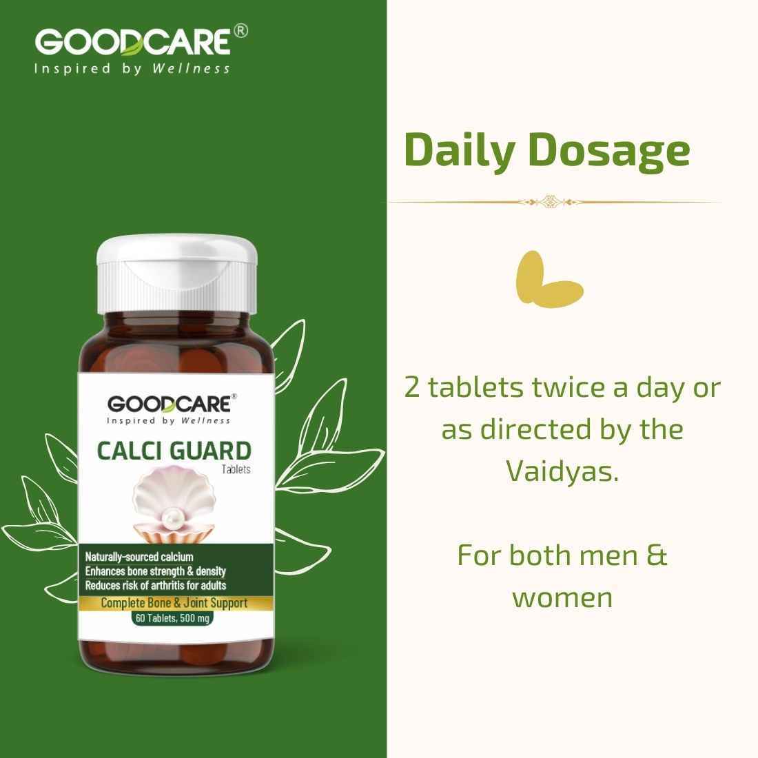 Goodcare Calci Guard 60 Tablets For Bone Health
