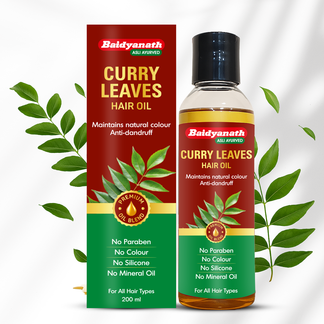 Baidyanath Curry Leaves Hair Oil - 200ml