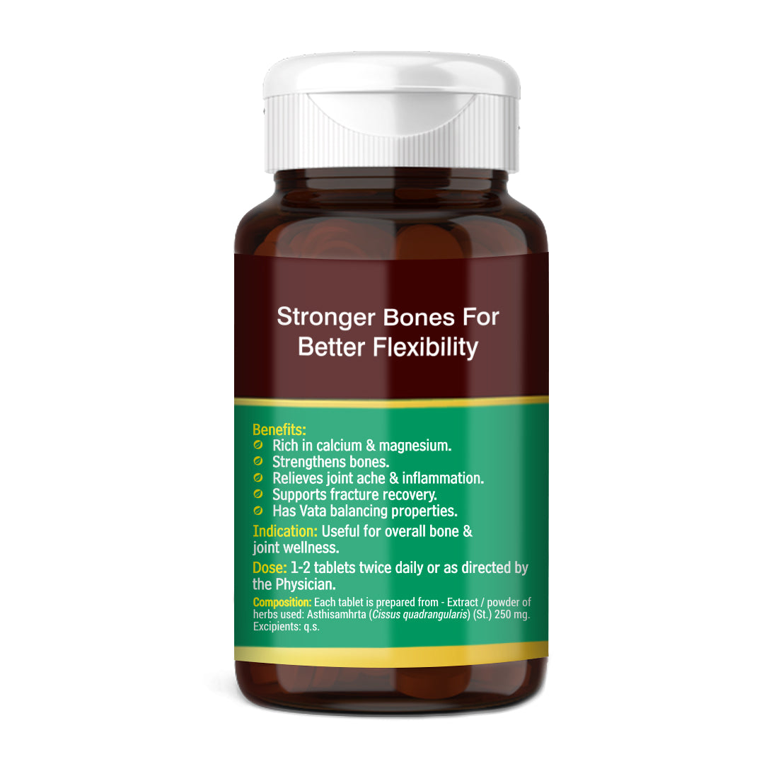 Baidyanath Hadjod 60 Tablets For Strong Bone and Joint Wellness