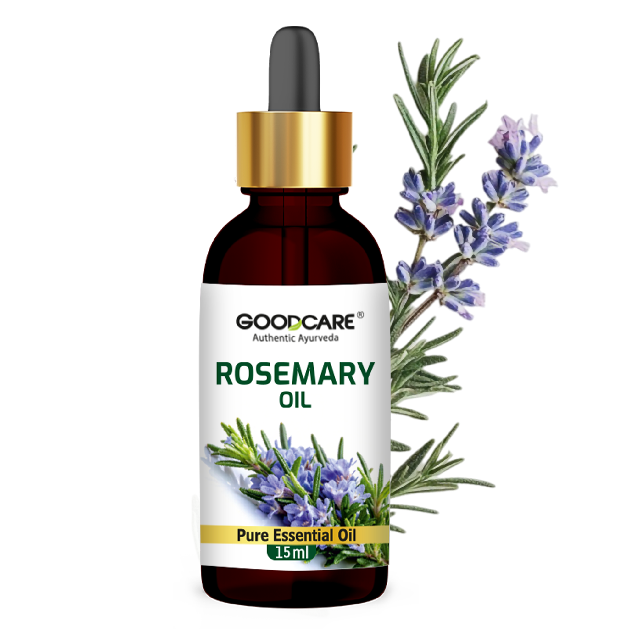 Goodcare Rosemary Essential Oil 15 Ml For Stronger & Healthier Hair