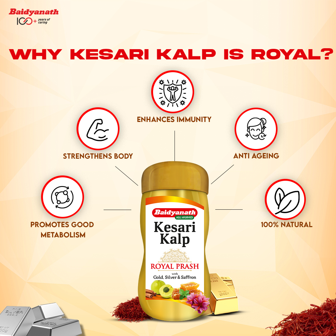 Amla Juice & Kesari Kalp Chyawanprash - 1Kg Combo For overall Wellness and Strength