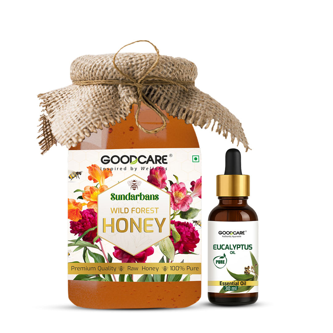Nature's Healing With Wild Honey & Eucalyptus Oil Combo