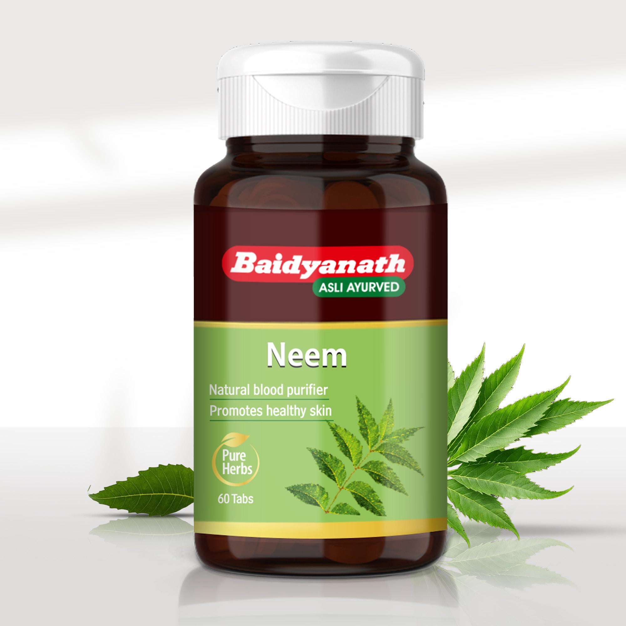Baidyanath Neem 60 Tablets For Immunity, Liver and Manage Acne, Pimples