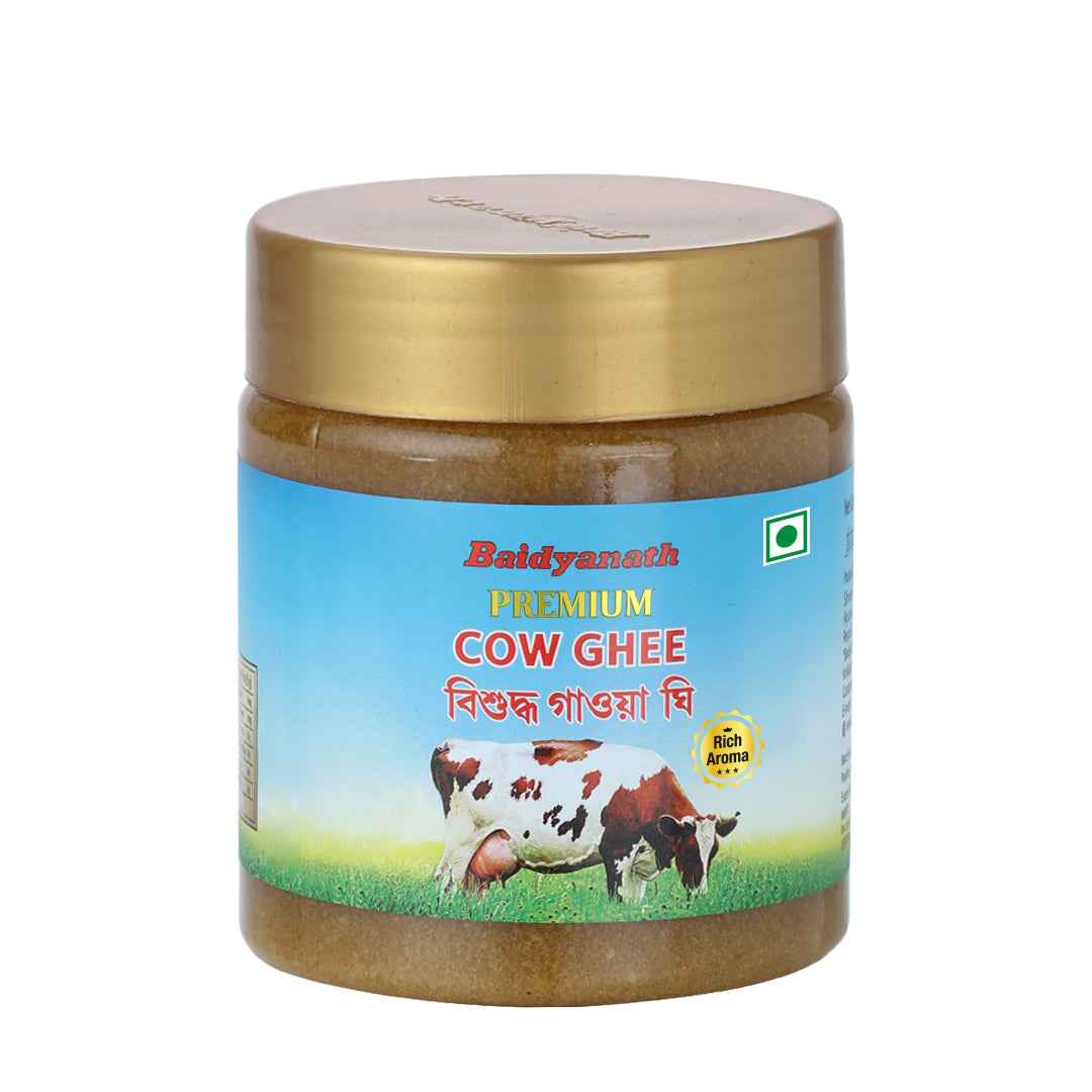 Baidyanath Premium Bengali Cow Ghee – Rich Aroma, Grainy Texture & Immunity Boosting - 450ml