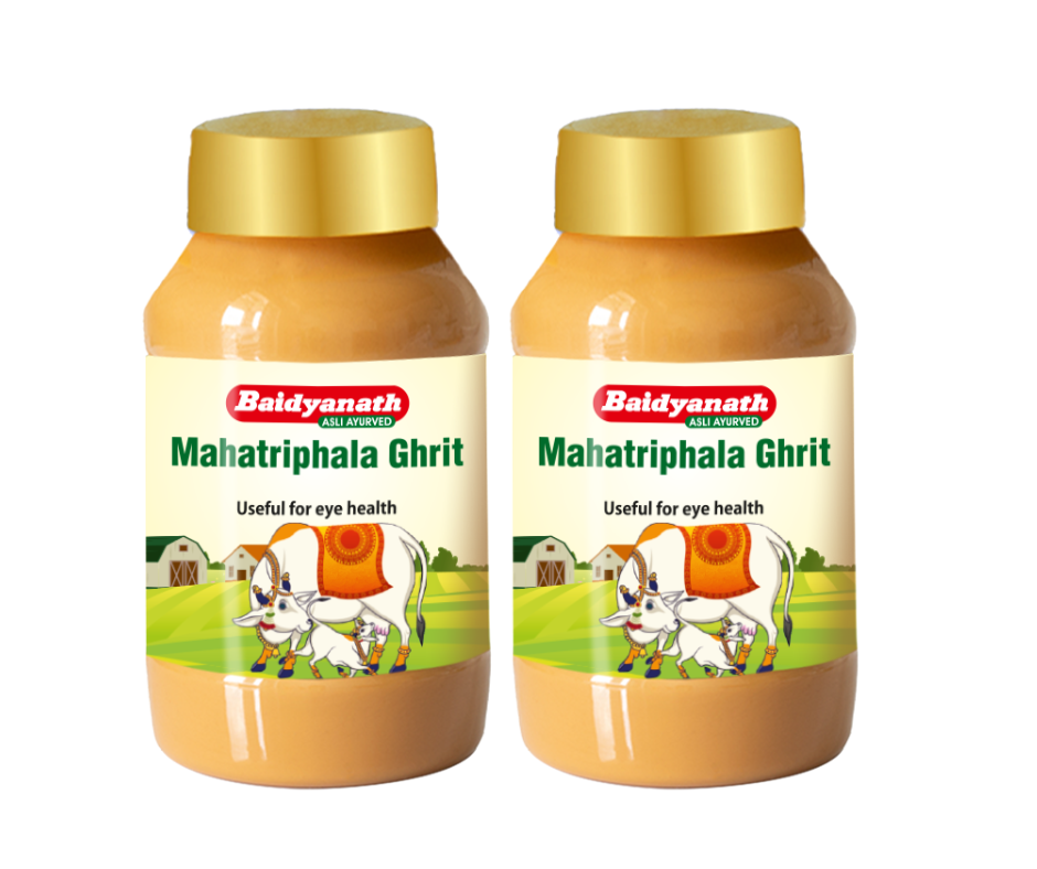 Baidyanath Mahatriphala Ghrita- For Healthy Eye - 100ml