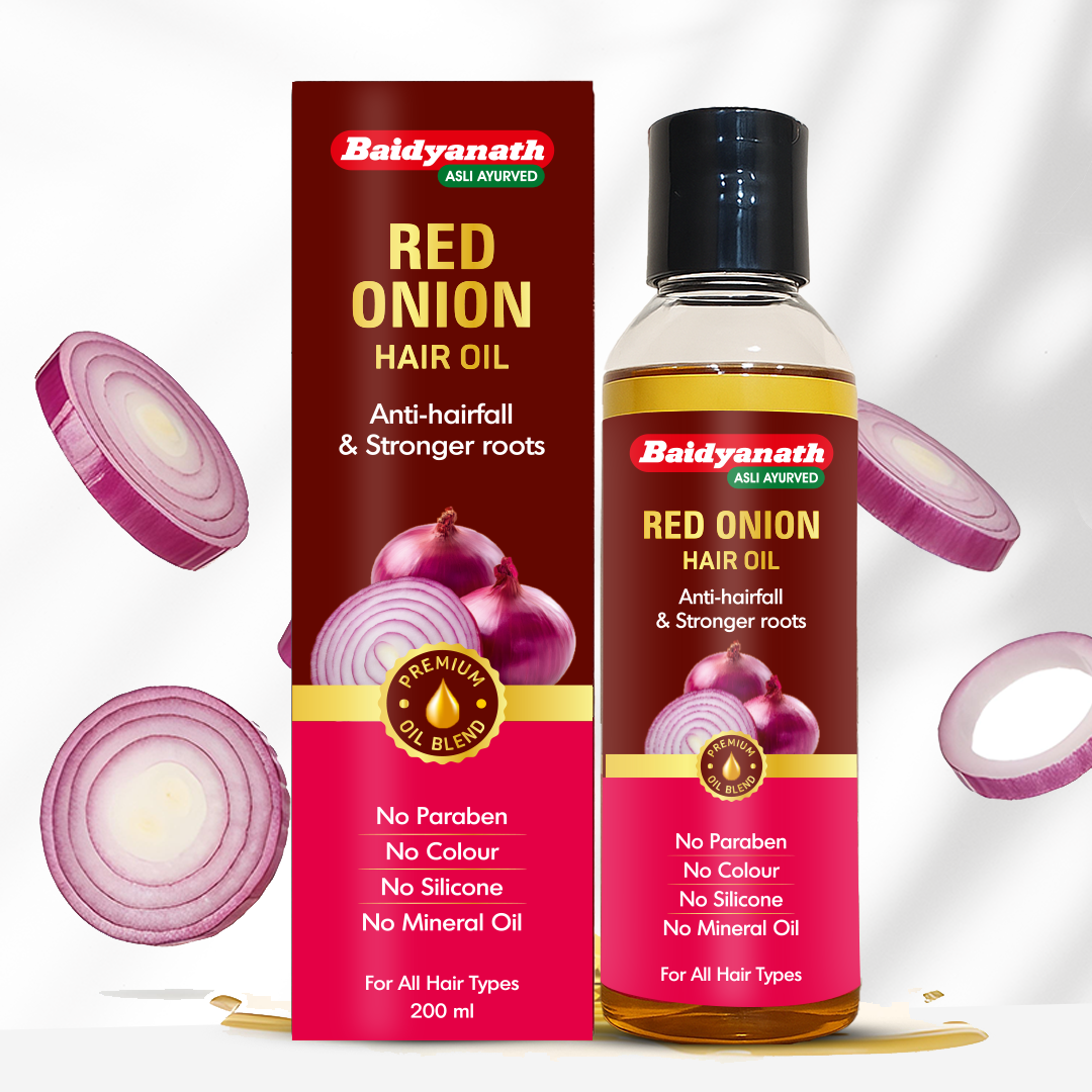 Baidyanath Red Onion Hair Oil - 200ml
