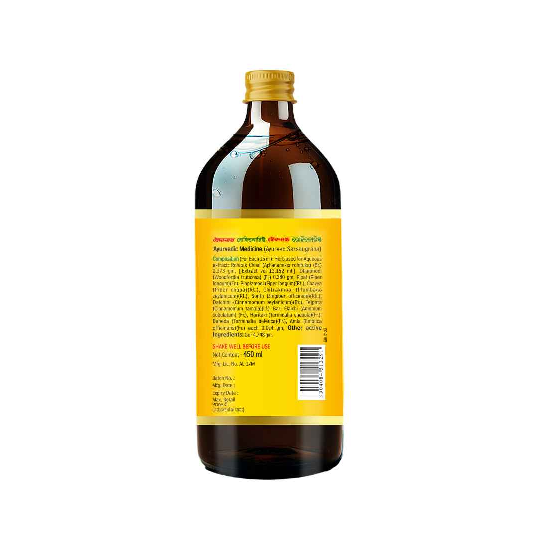 Baidyanath Rohitakarista 450ml