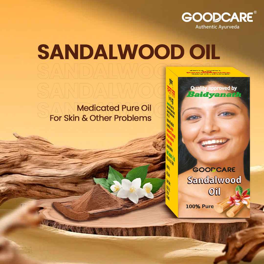 Goodcare Sandalwood Oil (Chandan Tel) 2 ML
