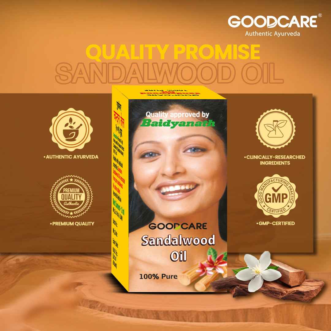 Goodcare Sandalwood Oil (Chandan Tel) 2 ML