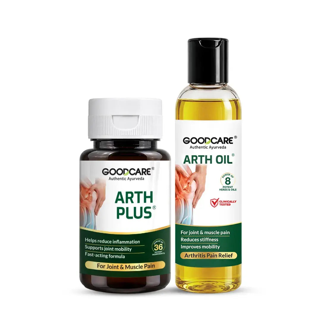 Pain Relief Arth Oil & Arth Plus Capsule Combo