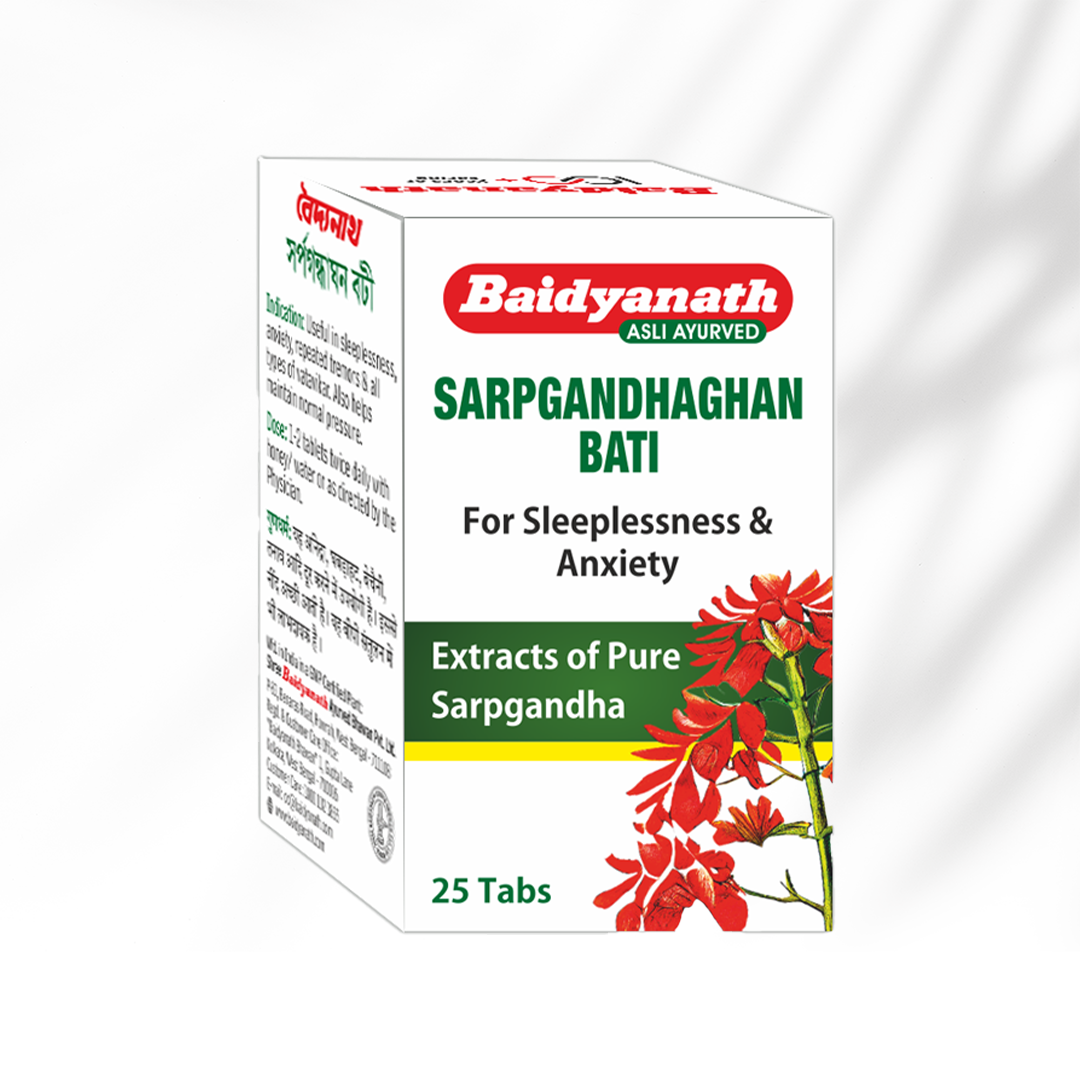 Baidyanath Sarpagandhaghan Bati- 25 Tablets