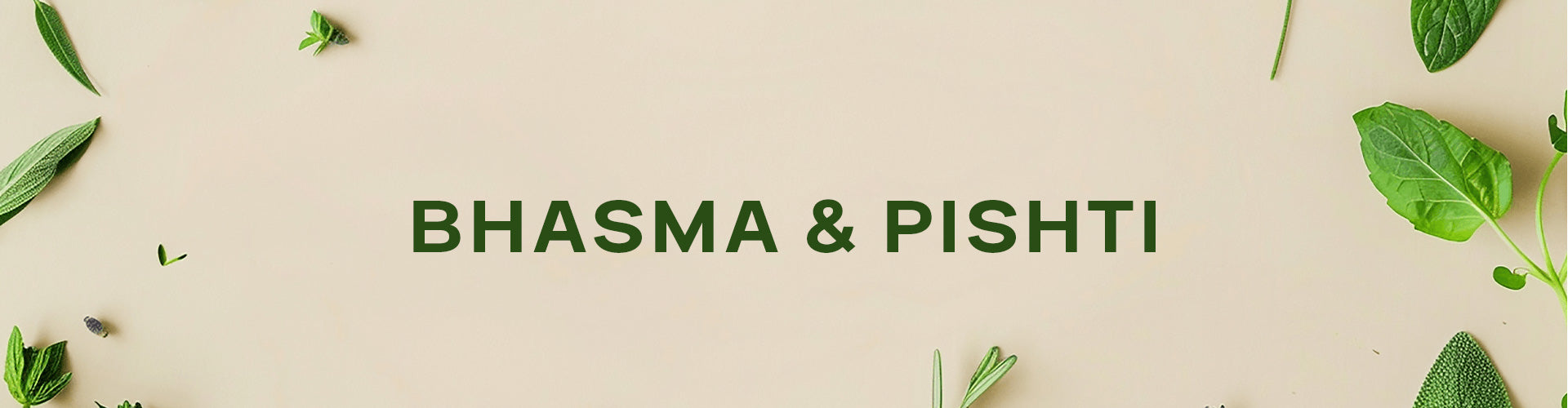 Bhasma & Pishti
