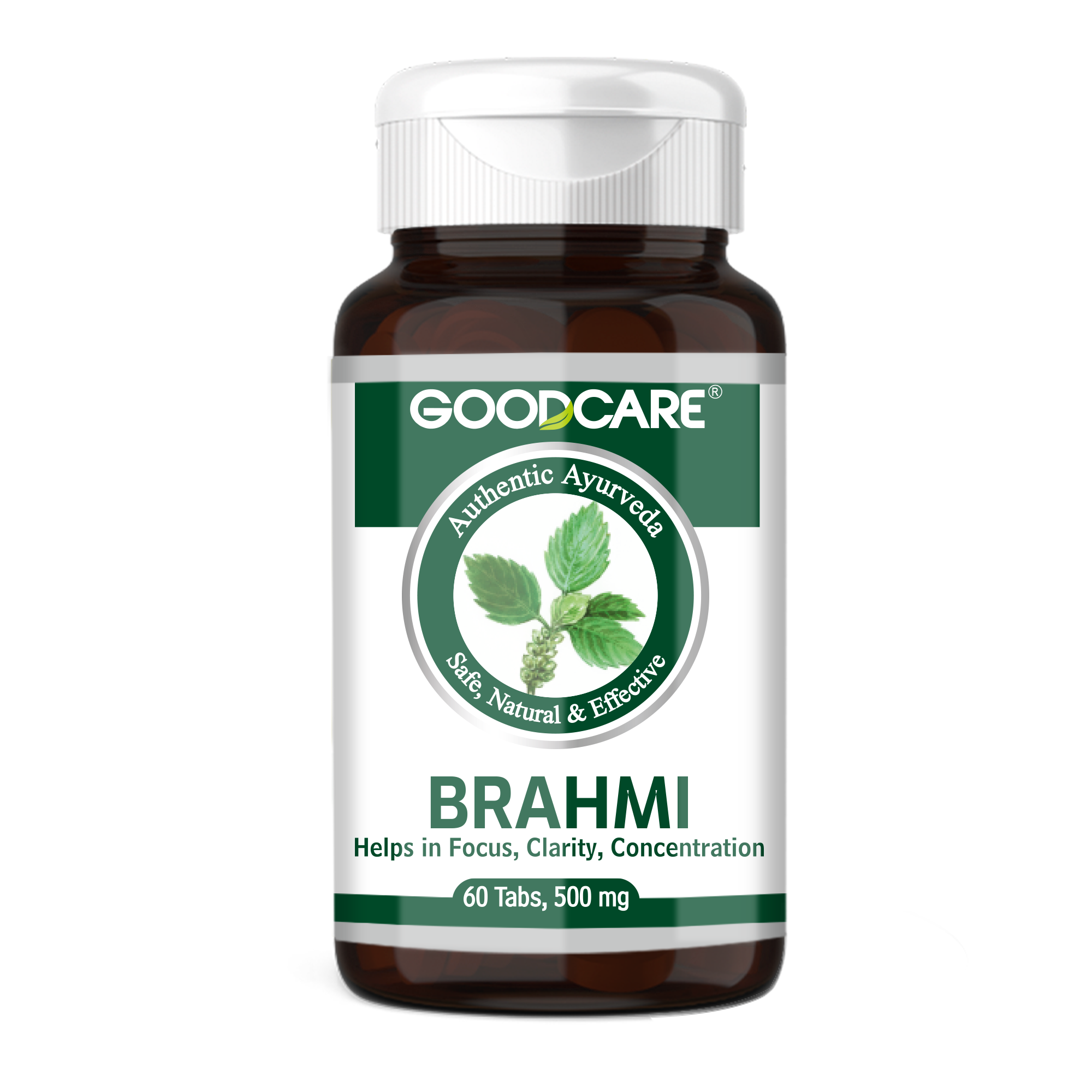 Goodcare Brahmi 60 Tablets With Cognitive-Enhancing Properties