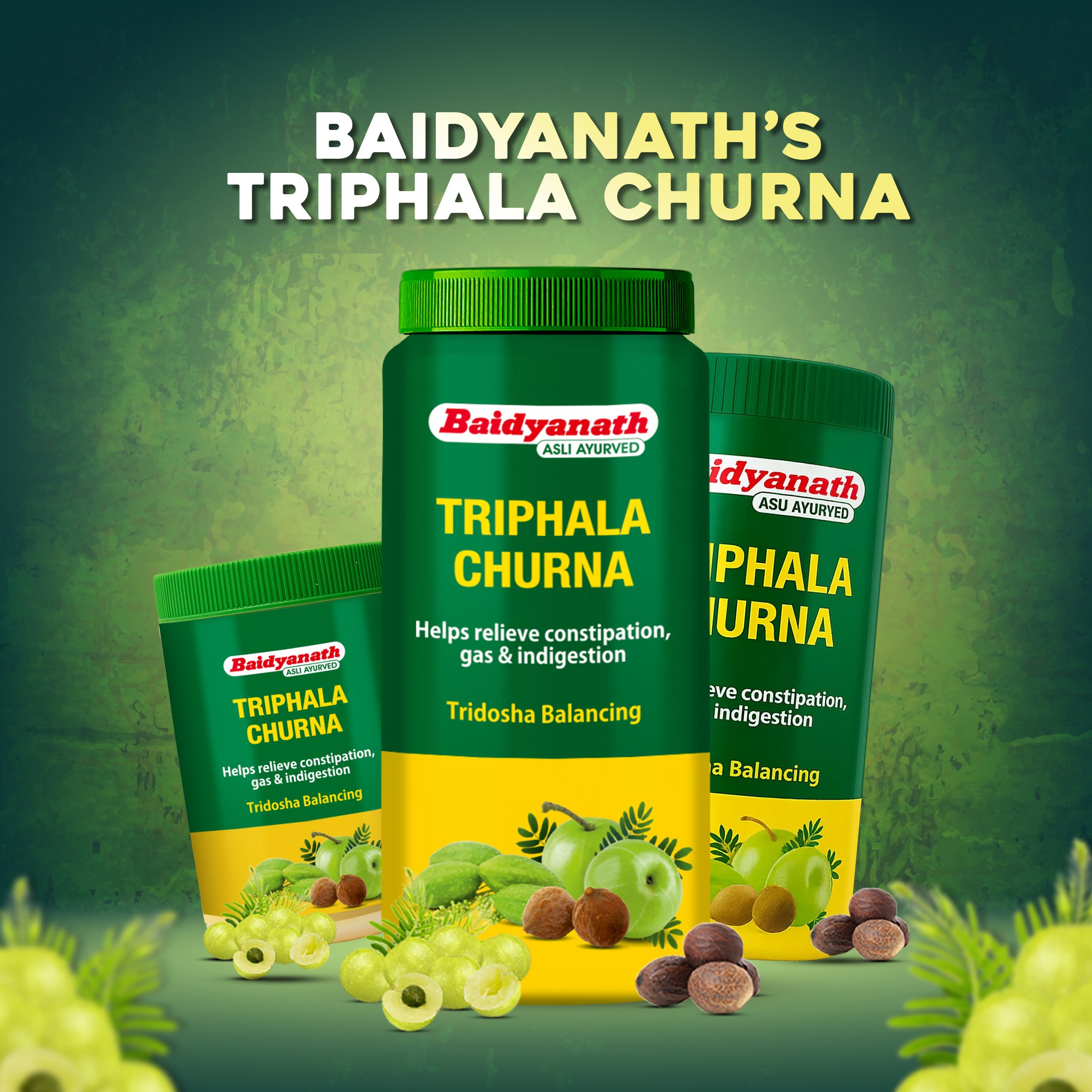 Baidyanath Pirrhoids & Triphala Churna