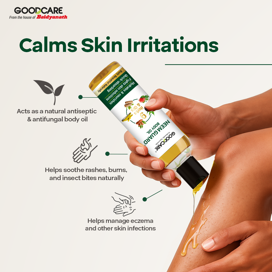 Goodcare Neem Guard Body Oil - 200ml