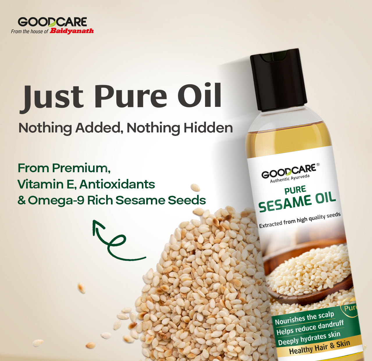 Goodcare Sesame Oil - 100Ml