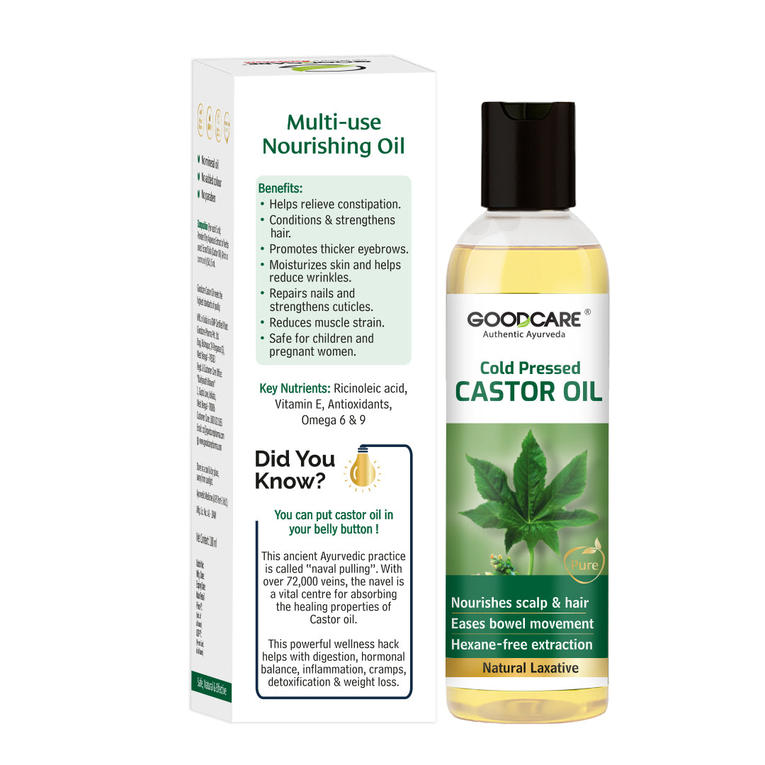 Goodcare Natural Premium Cold Pressed Castor Oil