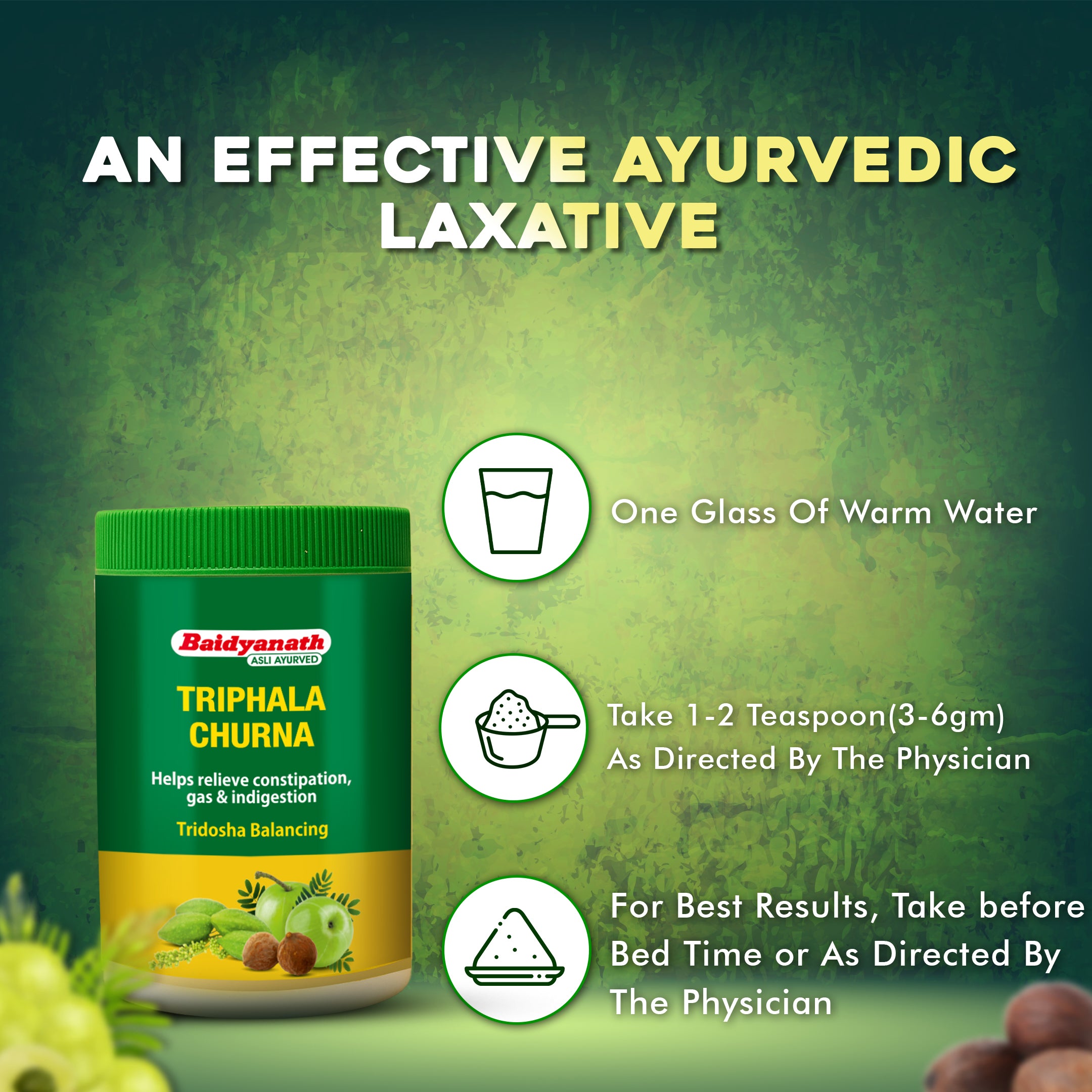 Baidyanath Pirrhoids & Triphala Churna