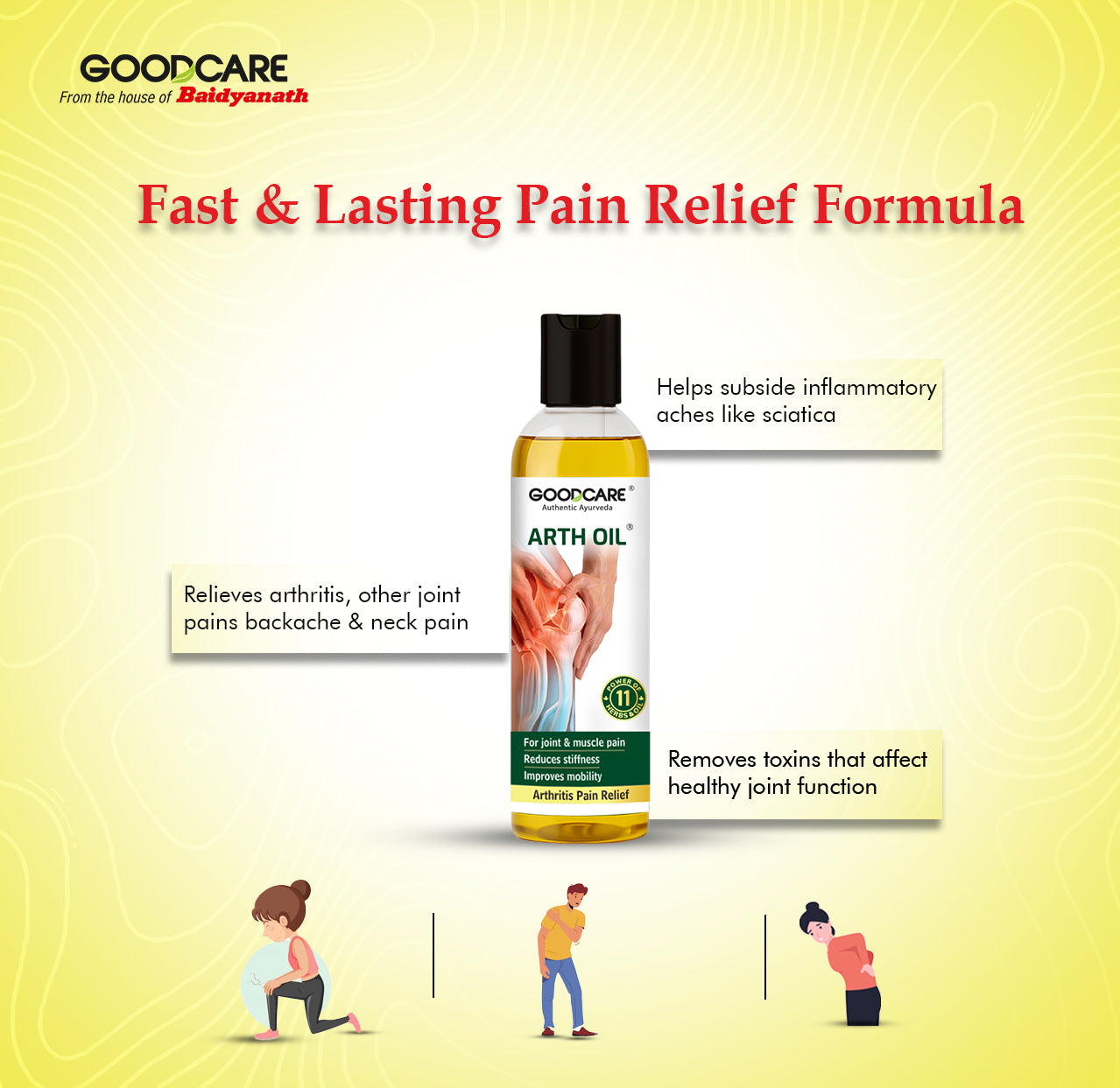 Goodcare Arth Oil An Ayurvedic Pain Relief Oil - 100ml