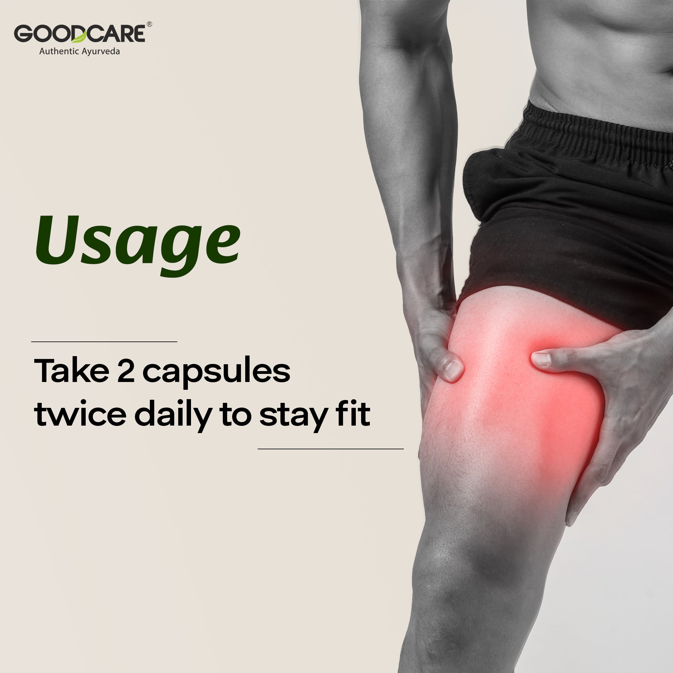 Goodcare Arth Plus – Fast-Acting Relief for Joint & Muscle Pain - 60 Capsules