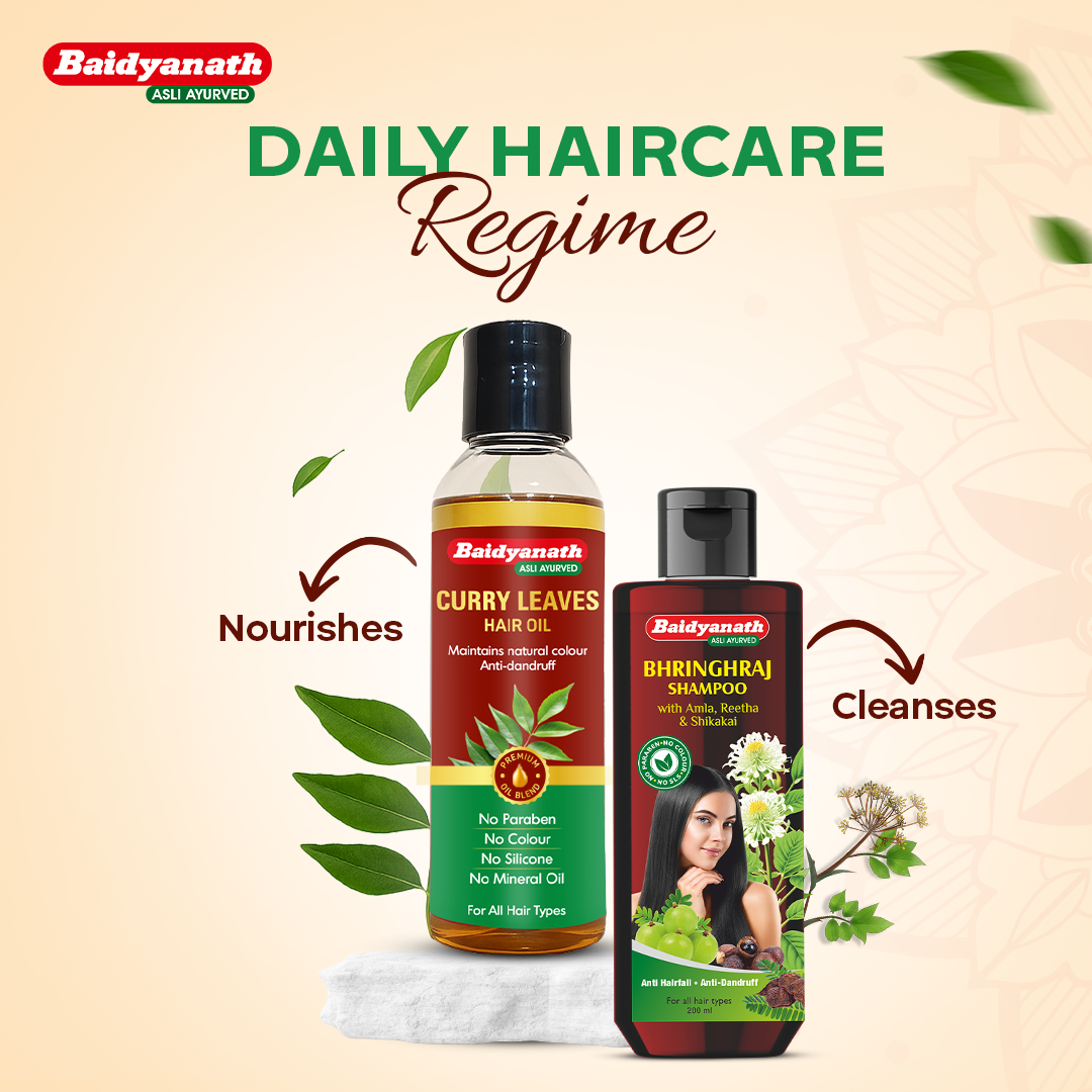 Baidyanath Curry Leaves Hair Oil - 200ml