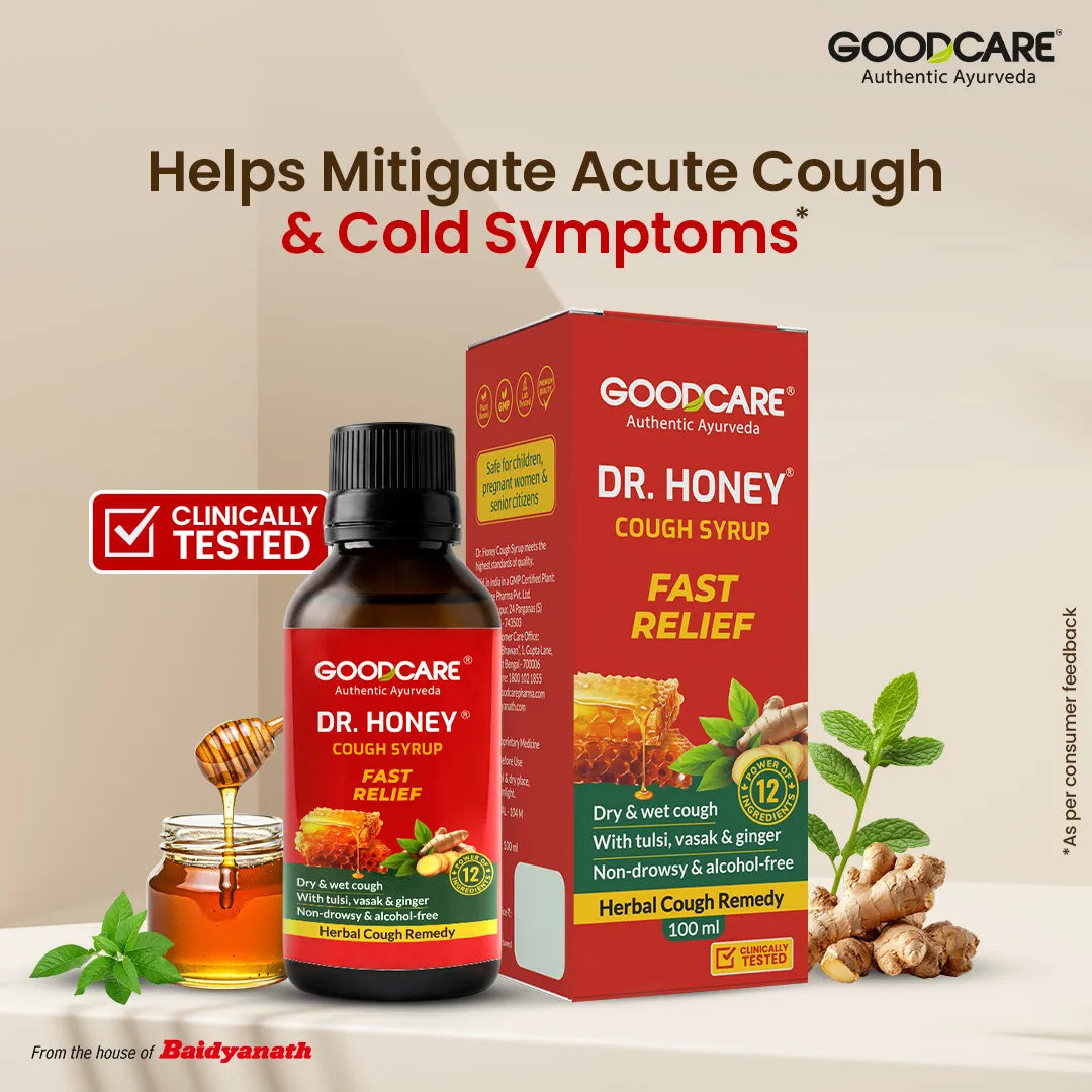 Goodcare Dr. Honey Cough Syrup-100 Ml