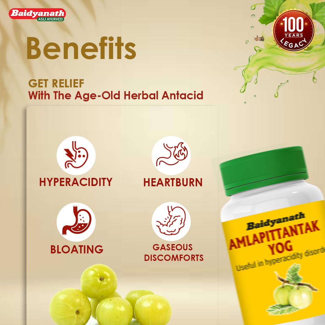 Baidyanath Amlapittantak Yog - 100 TAB
