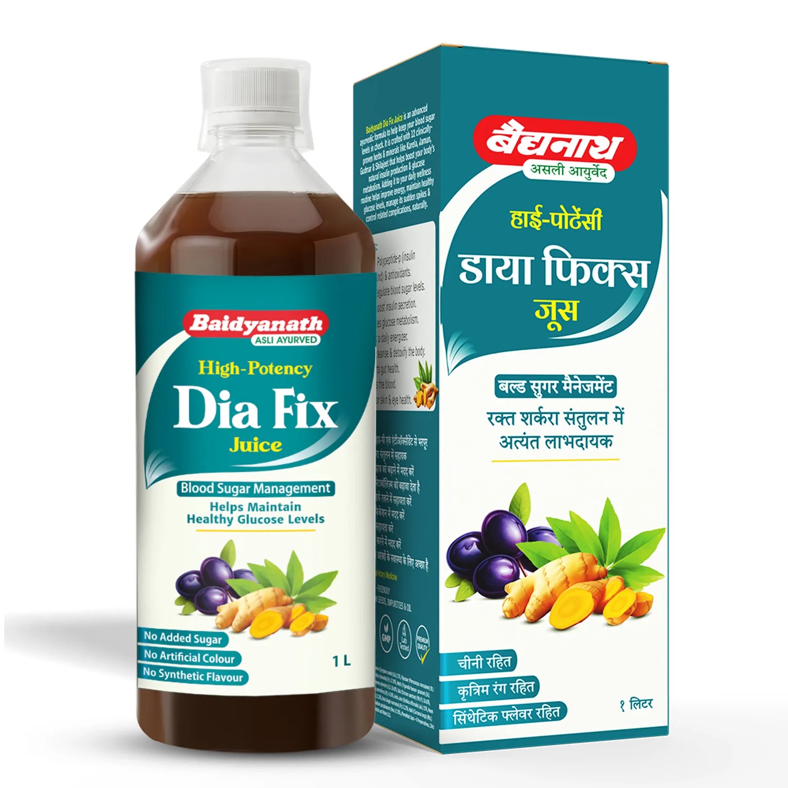Baidyanath Dia Fix Juice - 1 Ltr